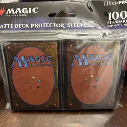 100 ULTRA PRO MAGIC CLASSIC CARD BACK DECK PROTECTOR Sleeves 86954 mtg storage - Image 2