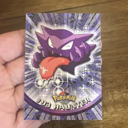 Topps Pokemon Haunter #93 2000 TV Animation Edition Blue Logo Non Holo - Image 1