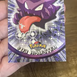 Topps Pokemon Haunter #93 2000 TV Animation Edition Blue Logo Non Holo - Image 4