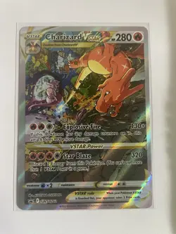 Pokemon TCG: Charizard VSTAR SWSH262 - SWSH: Black Star Promo - Ultra Rare - Image 1