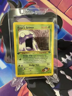 Pokemon TCG Koga's Grimer 78/132 Regular 1st Edition Common - Image 1