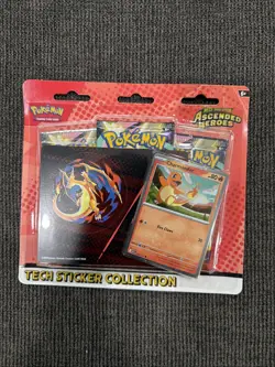Pokemon TCG Mega Evolution Ascended Heroes Charmander Tech Sticker Collection - Image 1