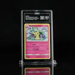 2019 Pokemon Sun And Moon Black Star Promo Mimikyu #SM163 TAG 8.5 - Image 1