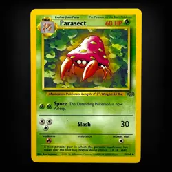 Pokemon TCG Jungle Parasect #41/64 Uncommon WoTC Vintage LP - Image 1
