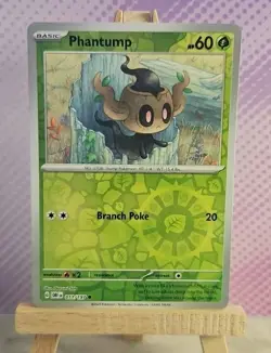 Pokemon TCG: Phantump (Reverse Holo) 011/197 - Obsidian Flames - NM Condition - Image 1