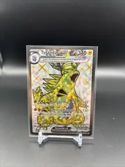 Pokemon TCG Tyranitar ex 211/197 Obsidian Flames Ultra Rare Holo - Image 1