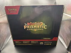 Pokemon TCG Prismatic Evolutions Poster Collection lot of 4 w/ Display - Image 4