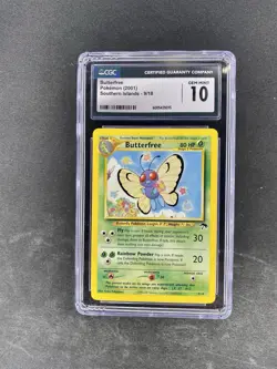 Pokemon CGC 10 Gem Mint Southern Islands Butterfree 9/18 - Image 1