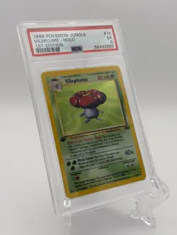 1999 Pokemon Jungle Vileplume Holo 1st Edition #15/64 – PSA 5 (EX) - Image 2