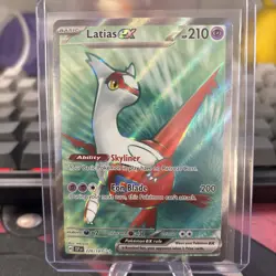 Pokemon TCG Latias EX Surging Sparks 220/191 Full Art Ultra Rare NM - Image 1