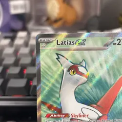 Pokemon TCG Latias EX Surging Sparks 220/191 Full Art Ultra Rare NM - Image 4