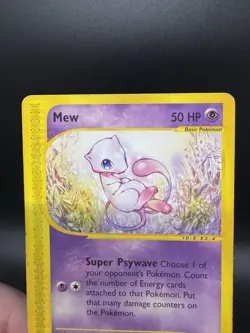 Pokemon TCG Mew 55/165 Expedition Non Holo Vintage E-Reader - Lightly Damaged - Image 3