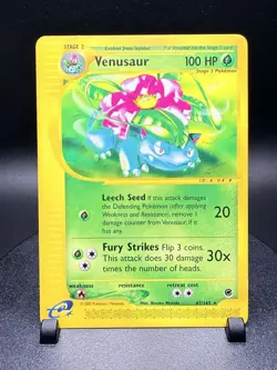 Venusaur 067/165 Pokemon Expedition Base Set Vintage E Reader - Image 1