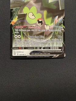 Galarian Stunfisk V 128/189 SWSH03: Darkness Ablaze Ultra Rare Near Mint - Image 4
