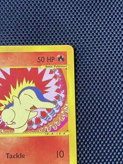 Cyndaquil 105/165 Expedition Normal Pokemon TCG 2002 E-Reader - LP/NM - Image 3
