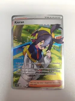 Kieran - 206/167 - Pokemon Twilight Masquerade Full Art Ultra Rare NM - Image 1