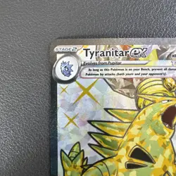 2023 Pokemon SV Obsidian Flames - OBF EN Tyranitar ex #211/197 NM - Image 3