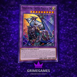 YuGiOh Timaeus The United Magical Dragon Ultra Rare Pre-Order MZMU-EN012 - Image 1