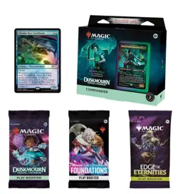 Magic The Gathering MTG Duskmourn Haunts Horrors Commander Pack Deck Death Tool - Image 1