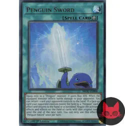Yugioh Penguin Sword BROL-EN008 Ultra Rare 1st Edition NM - Image 1