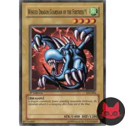 Yugioh Winged Dragon, Guardian of the Fortress #1 SYE-004 Common 1st Edition NM - Image 1