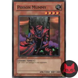 Yugioh Poison Mummy YSDS-EN009 Common 1st Edition NM - Image 1