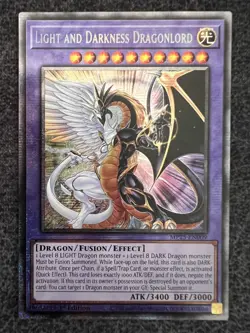 Yugioh Light and Darkness Dragonlord MP25-EN009 Starlight Rare 1st Edition NM - Image 1