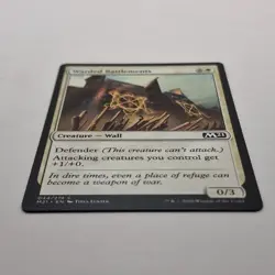MTG: Warded Battlements 044/274 - M21 Core Set 2021 White Common - Image 2