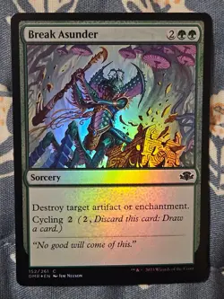 Break Asunder FOIL #152 MTG Dominaria Remastered MTG Magic - Image 1