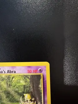Sabrina's Abra 94/132 Gym Challenge Regular First Edition Wotc Pokemon Card LP - Image 4
