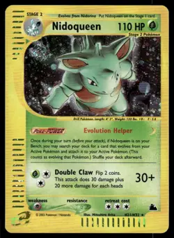 *FRI NIGHT* Nidoqueen H21/H32 Holo Skyridge Holo Rare - Image 1