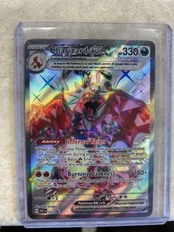 Charizard ex SVP 074 Black Star Promo - SV - Pokemon TCG - NM - Image 3
