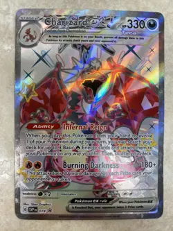 Charizard ex SVP 074 Black Star Promo - SV - Pokemon TCG - NM - Image 5
