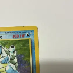 Pokemon TCG Blastoise Base Set Holo Rare 2/102 Wizards 1999 100 HP DAMAGED READ - Image 5