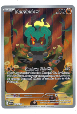 Pokemon Marshadow Me01: Mega Evolution Illustration Rare Holo 146/132 English - Image 1