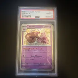 2024 Pokemon Paldean Fates English - TINKATON - Shiny Rare PSA 10 GEM MT - Image 1