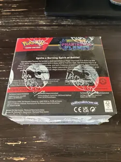 Pokemon TCG Phantasmal Flames Booster Box Sealed New - Image 2