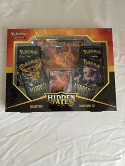 Pokemon TCG Hidden Fates Charizard GX Booster Collection Box New Factory Sealed - Image 2