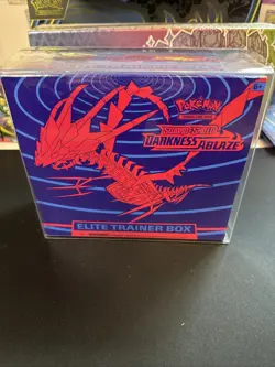 Darkness Ablaze Elite Trainer Box ETB Pokemon (with Plastic Case) - Image 1