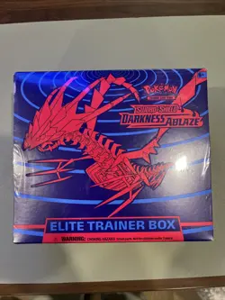 Pokemon Sword & Shield Darkness Ablaze Elite Trainer Box ETB - Factory Sealed 820650807312 - Image 1