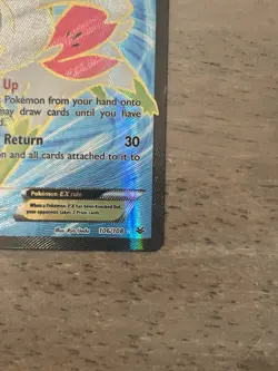 2015 Pokemon XY Roaring Skies Shaymin EX 106/108 Full Art Ultra Rare Fast Ship! - Image 5