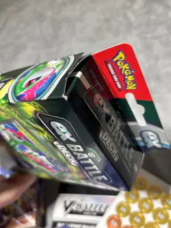 Pokemon Battle Deck V EX Lot Meowscarada Deoxys Iron Leaves Zeraora - Image 4