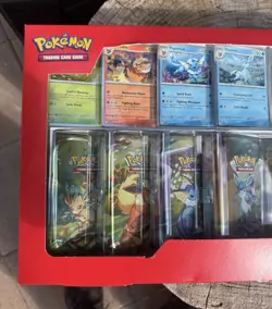 Pokemon TCG Prismatic Evolution 8-Pack Mini Tins | BRAND NEW SEALED Costco Promo - Image 2