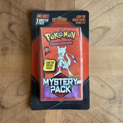 2025 Pokemon Mystery Pack-Mewtwo Possible Vintage Chase Pack - Image 1