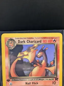 Pokemon Dark Charizard TCG 21/82 Non-Holo Rare 1st Edition - Image 2