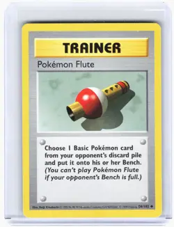 1999 Pokemon—Pokemon Flute #86/102 Base Set (Shadowless)—Uncommon Nonfoil - Image 1