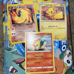 Pokemon Dark Quilava 039/105 Neo Destiny - HP jp 30th pikachu and cyndaquil NM - Image 1