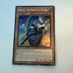 Yugioh! Spenta, the Magistus Sealer BPRO-EN098 1st Edition Secret Rare NM - Image 1