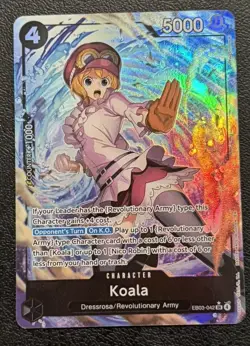 One Piece CCG Koala Rare Alt Art AA Card EB03-042 Heroines Edition English NM - Image 1