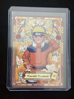 Naruto & Sasuke SP Kayou Card Stained Glass Rare NRSA01 SP-001/002 L5 - Image 3